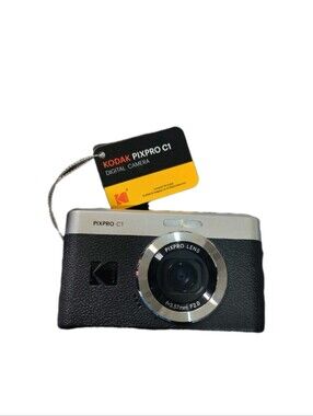 Kodak PIXPRO C1 Compact Camera in Black and Silver